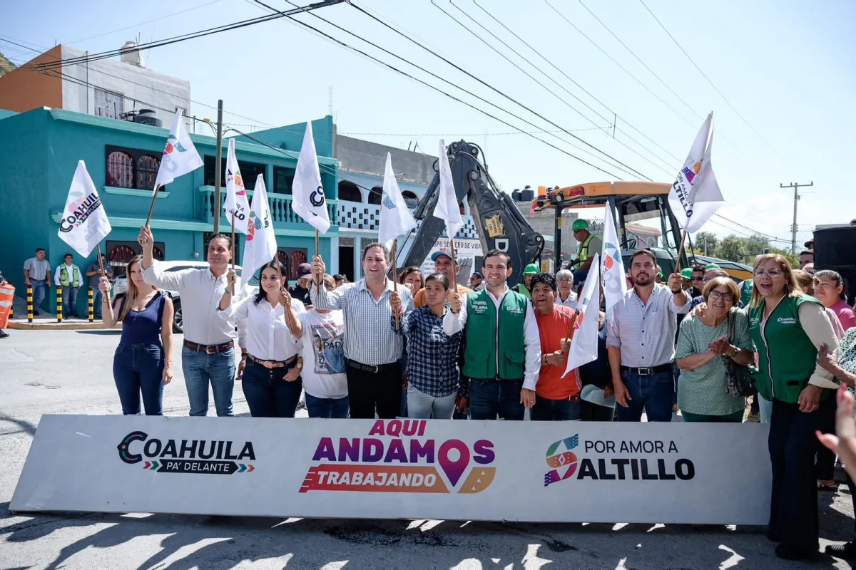 Arranca Javier Díaz repavimentación con concreto hidráulico en Valle de las Flores Popular