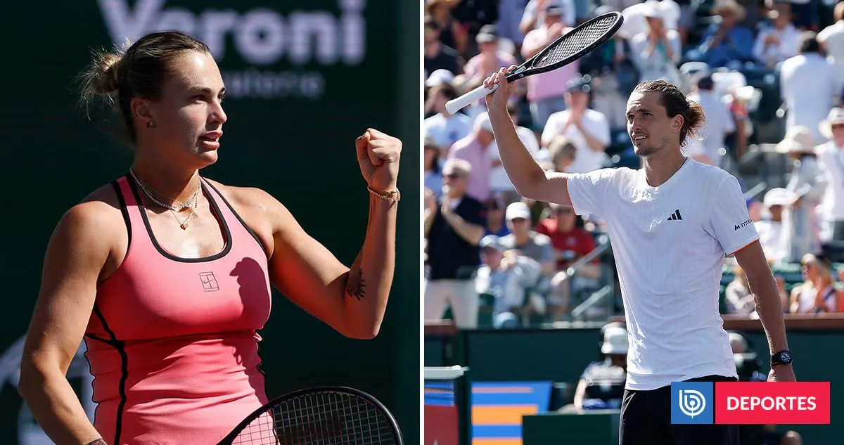 Sabalenka y Zverev avanzan a semifinales en Indian Wells 2026