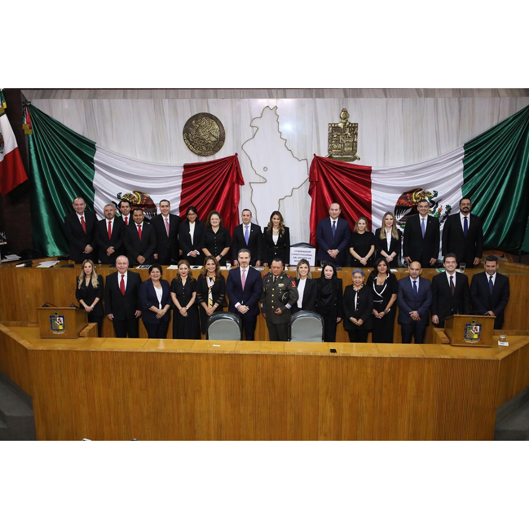 DIPUTADOS DE NUEVO LEÓN CELEBRAN SESIÓN SOLEMNE SIN LA PRESENCIA DEL GOBERNADOR