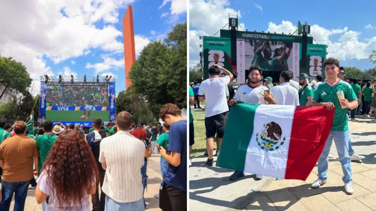 Reúne Nuevo León a 50 mil aficionados en el arranque del Mundial 2026