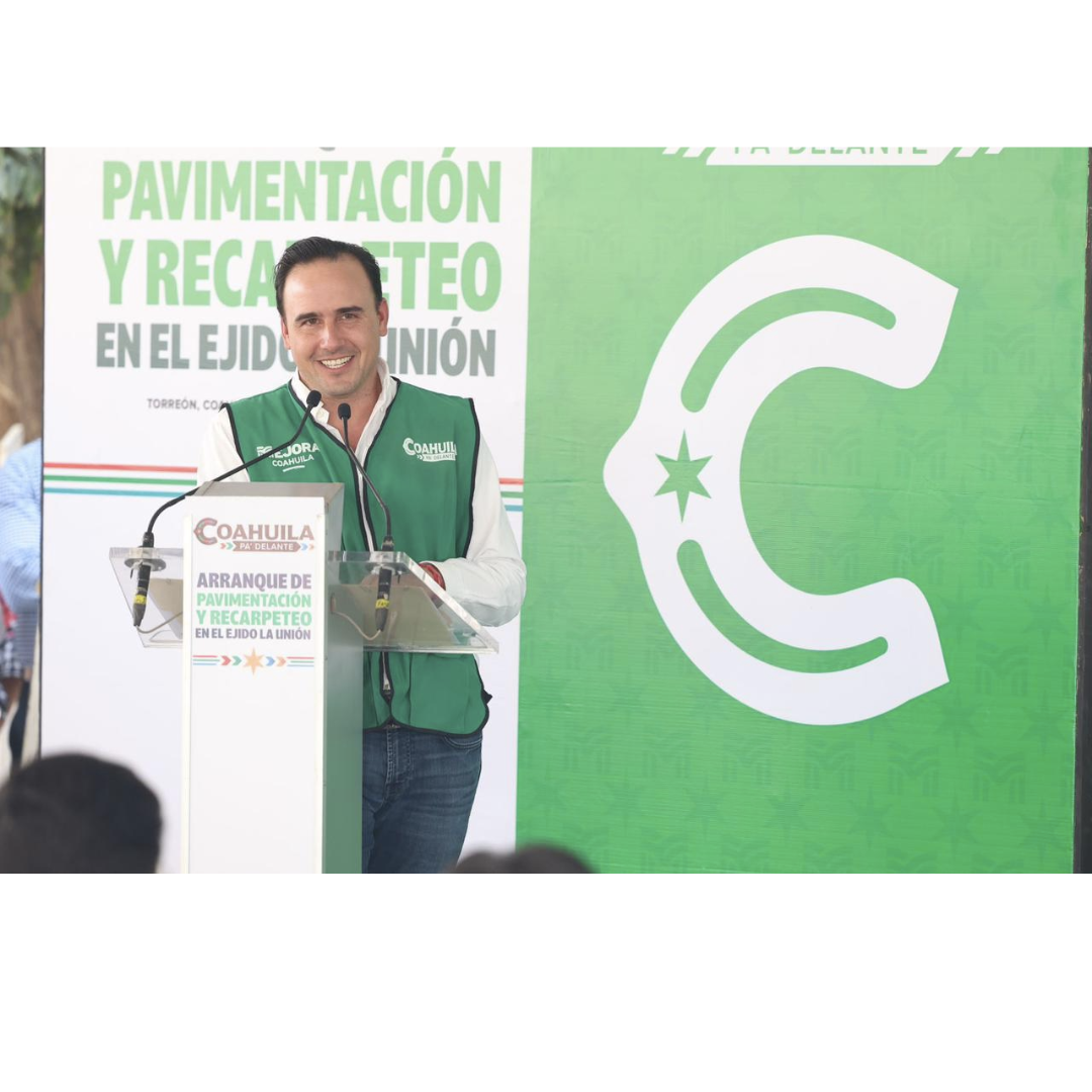 COAHUILA AVANZA CON MÁS OBRAS SOCIALES Y PAVIMENTACIÓN EN LA LAGUNA