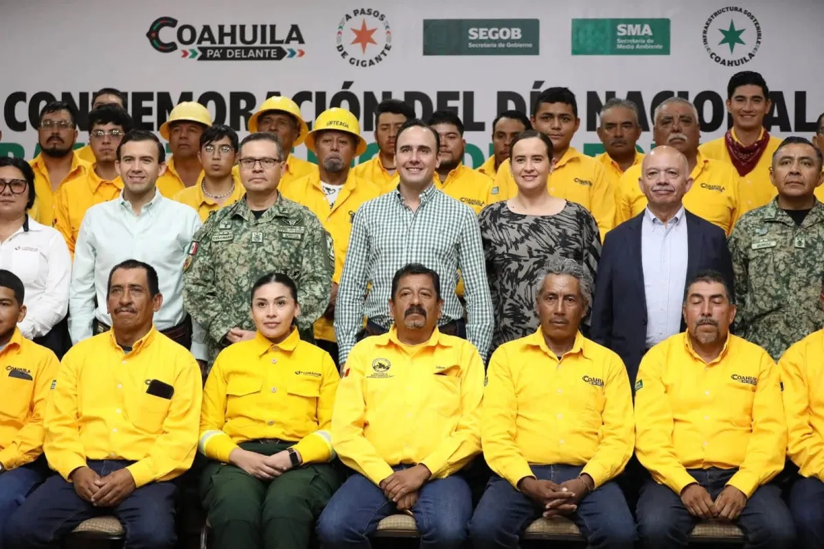 Anuncia Manolo bono para brigadistas forestales en Coahuila