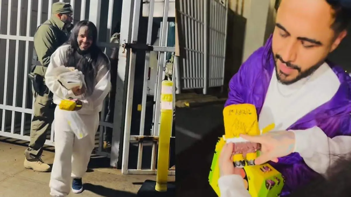 Tekashi 6ix9ine sale de prisión y sorprende con objeto firmado por Nicolás Maduro