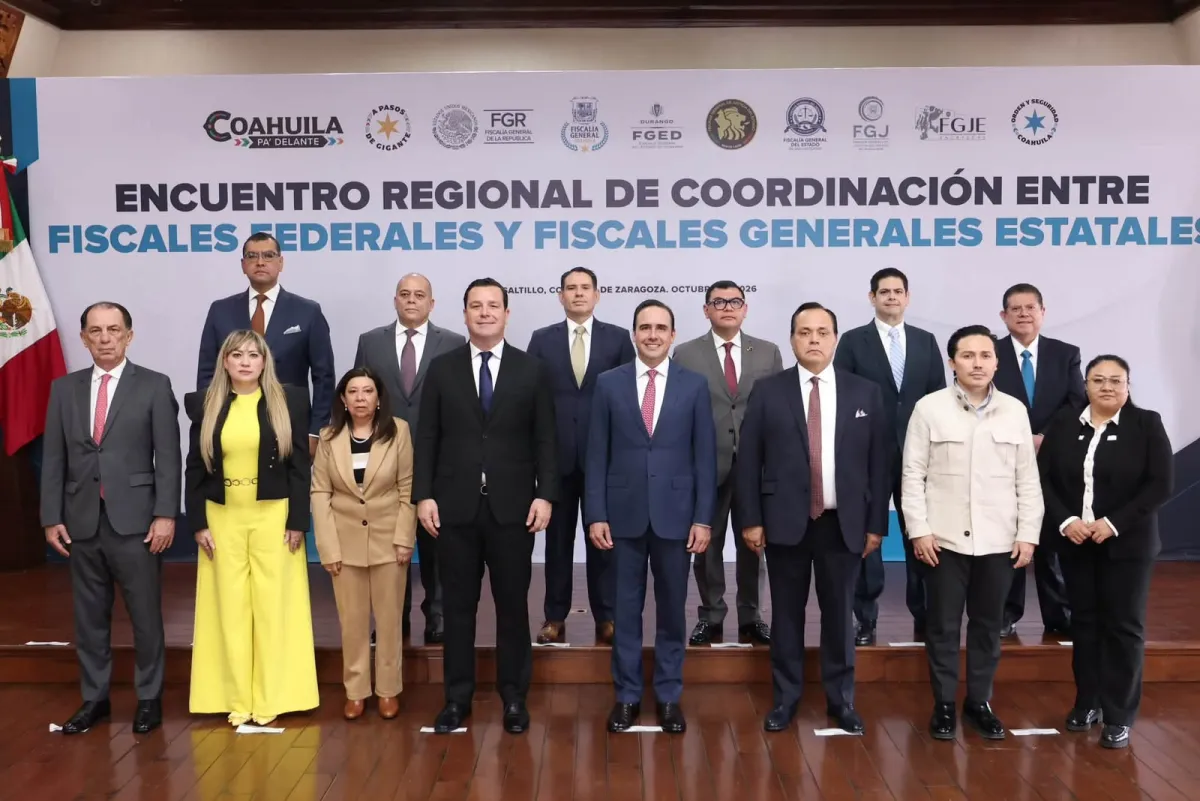 Fiscalías del noreste acuerdan estrategia conjunta contra el crimen