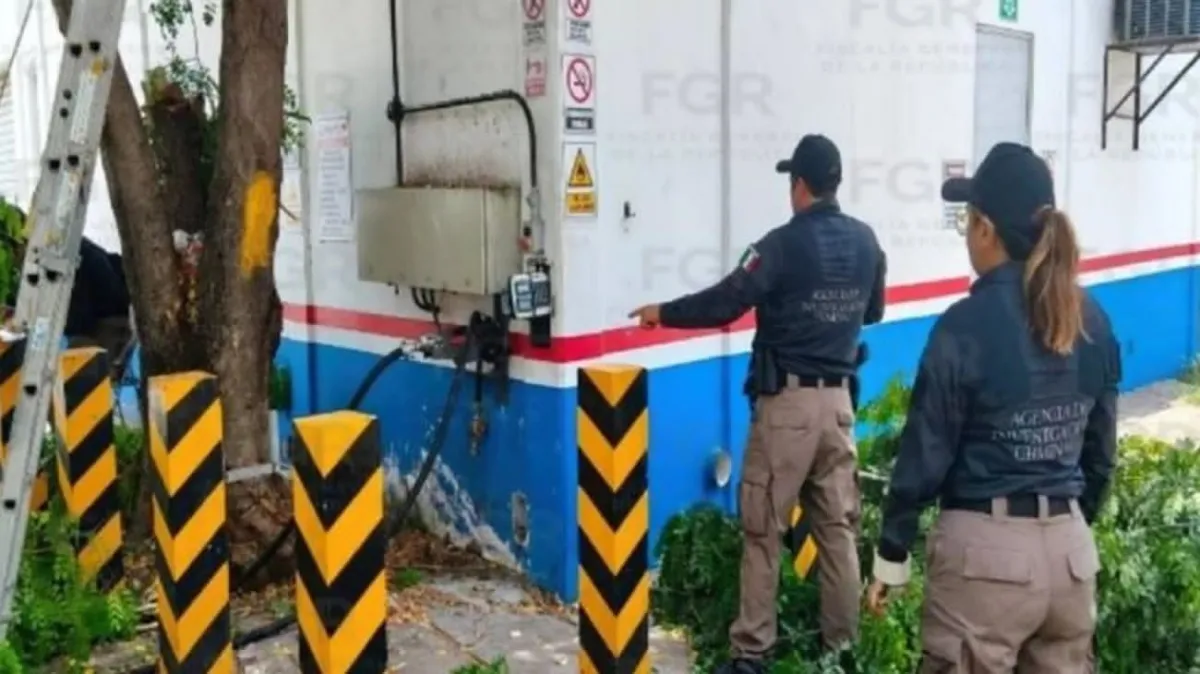 Aseguran 2 mil 210 litros de gas LP y equipo de almacenamiento durante cateo en Veracruz