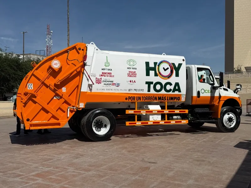 Torreón impulsa modernización del servicio de limpieza con el “Hoy Toca”