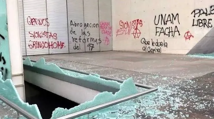 UNAM presenta denuncia por destrozos en el Centro Cultural Universitario