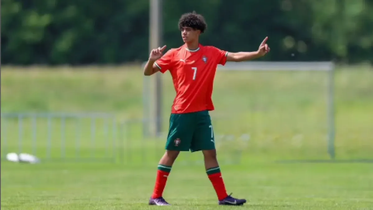 Convocan al hijo de Cristiano Ronaldo con Portugal sub-16 y portará el número 7