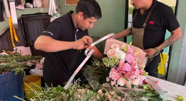 Repuntan ventas de flores en Monterrey durante el Día de las Madres