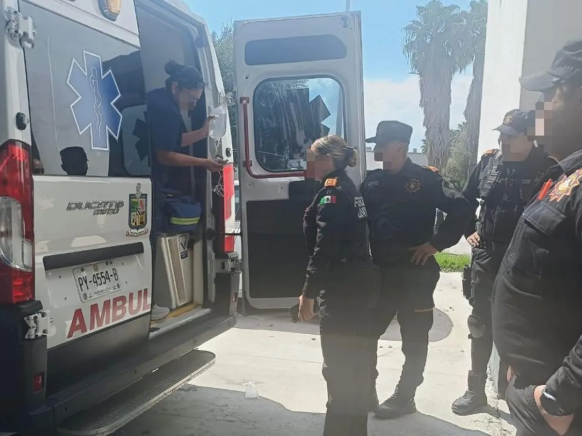Policías de Fuerza Civil ayudan en el nacimiento de un bebé en Escobedo
