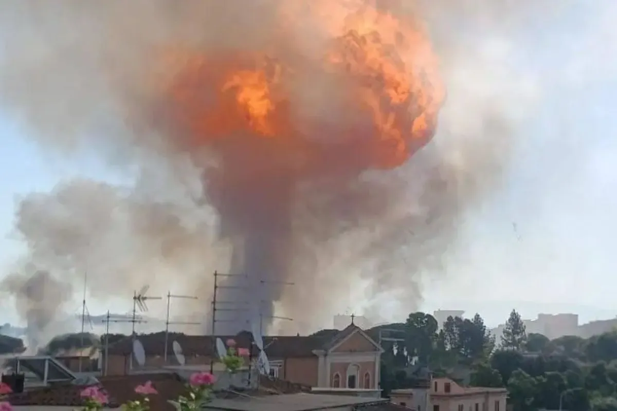 Explosión en gasolinera de Roma deja 25 heridos; autoridades investigan falla de gas