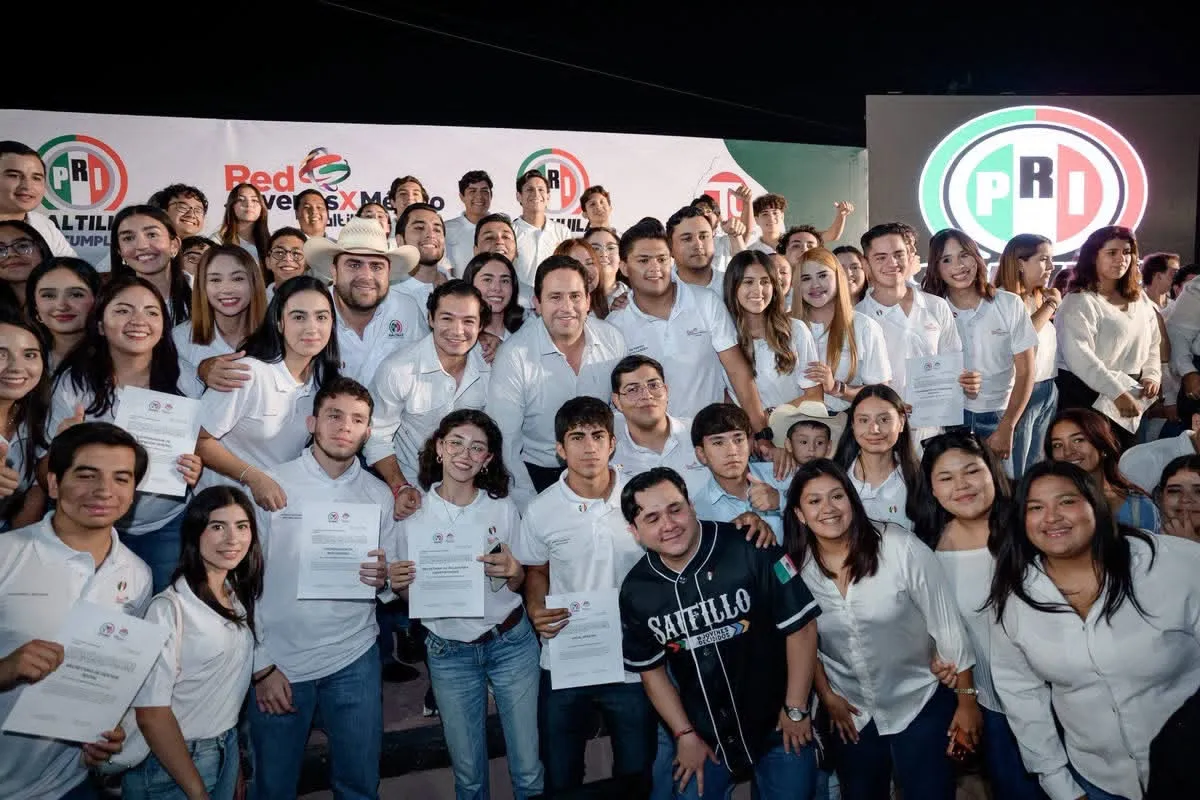 PRI renueva dirigencias juveniles en Saltillo