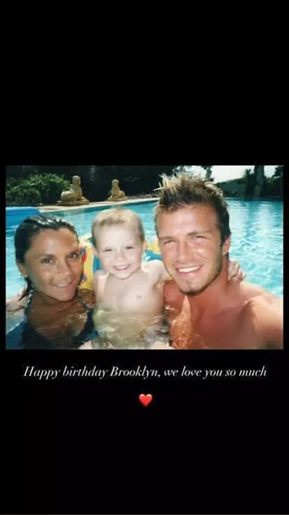 David y Victoria Beckham felicitan a Brooklyn pese a distanciamiento familiar