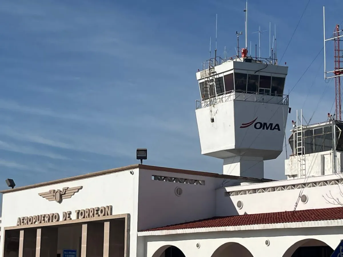 Aeropuerto de Torreón rompe récord de pasajeros en julio y agosto