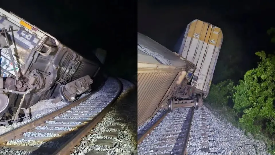 Tren Interoceánico se descarrila nuevamente en tramo donde murieron 14 personas en 2025