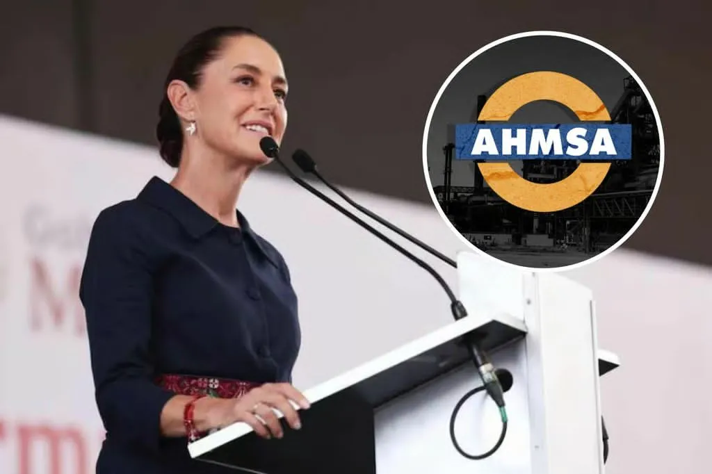 Gobierno federal cita a obreros de AHMSA con Claudia Sheinbaum… pero hasta dentro de siete meses