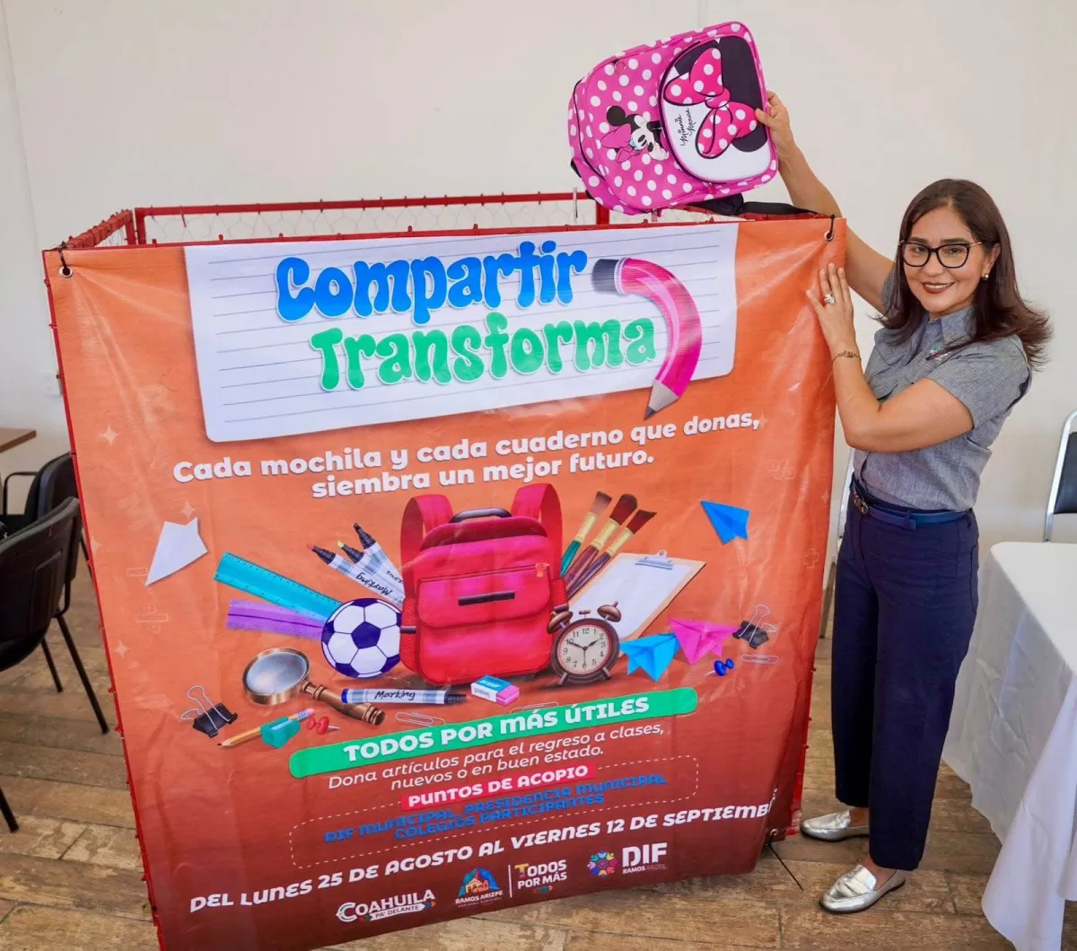 Arranca en Ramos Arizpe el programa “Compartir Transforma” para apoyar a la niñez
