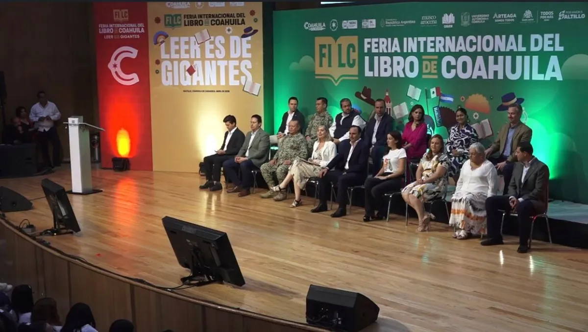 Inauguran en Arteaga Feria Internacional del Libro Coahuila 2025