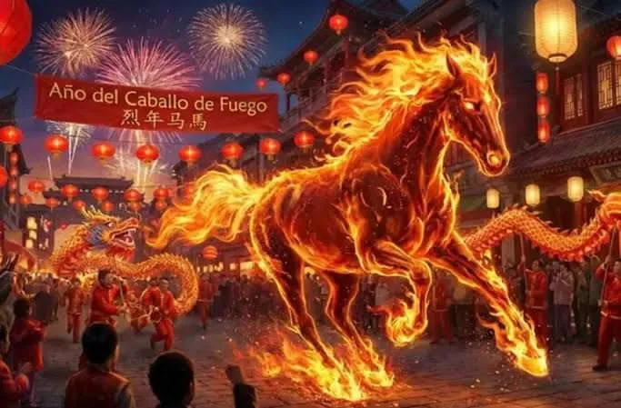 Comienza el ciclo del Caballo de Fuego en el Año Nuevo Lunar 2026