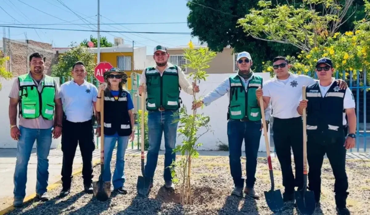 Torreón realizan jornada de reforestación y mantenimiento en el Centro de Educación Vial