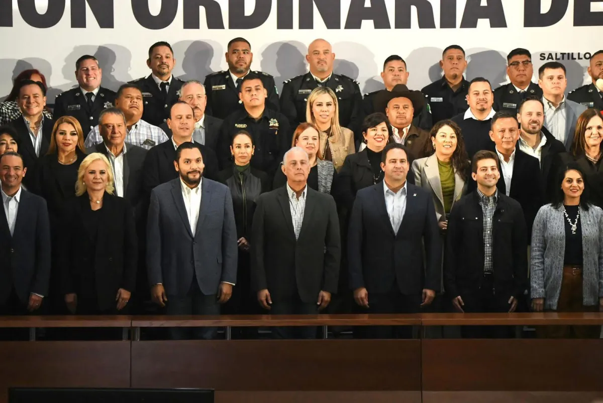 Román Cepeda refrenda compromiso de Torreón con la seguridad en sesión del Consejo Estatal