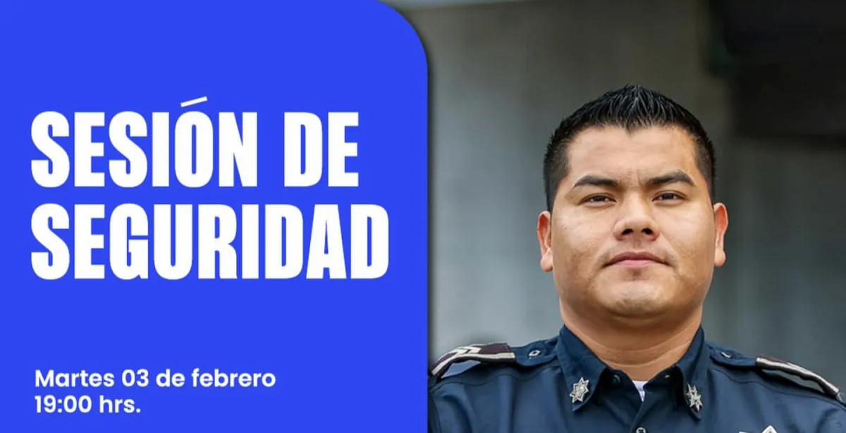 Invitan a vecinos a participar en sesión de seguridad en San Pedro