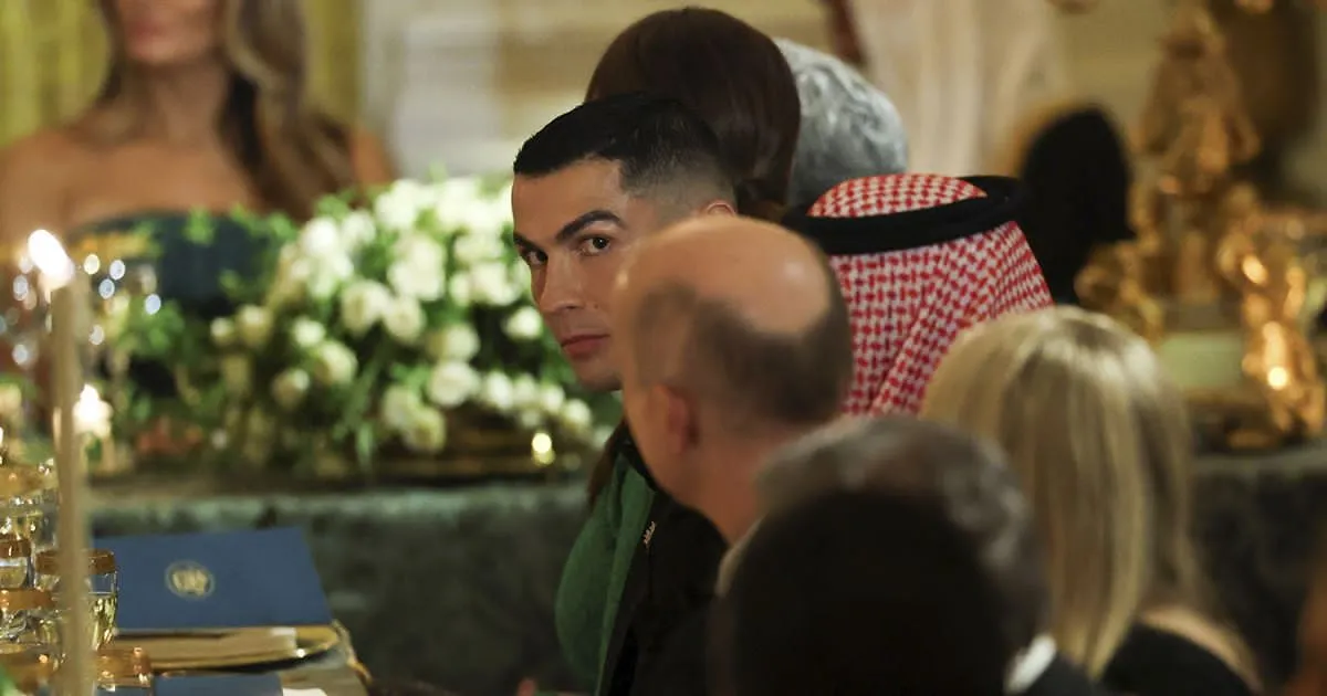 Cristiano Ronaldo asiste a cena en la Casa Blanca y Trump lo elogia frente a invitados