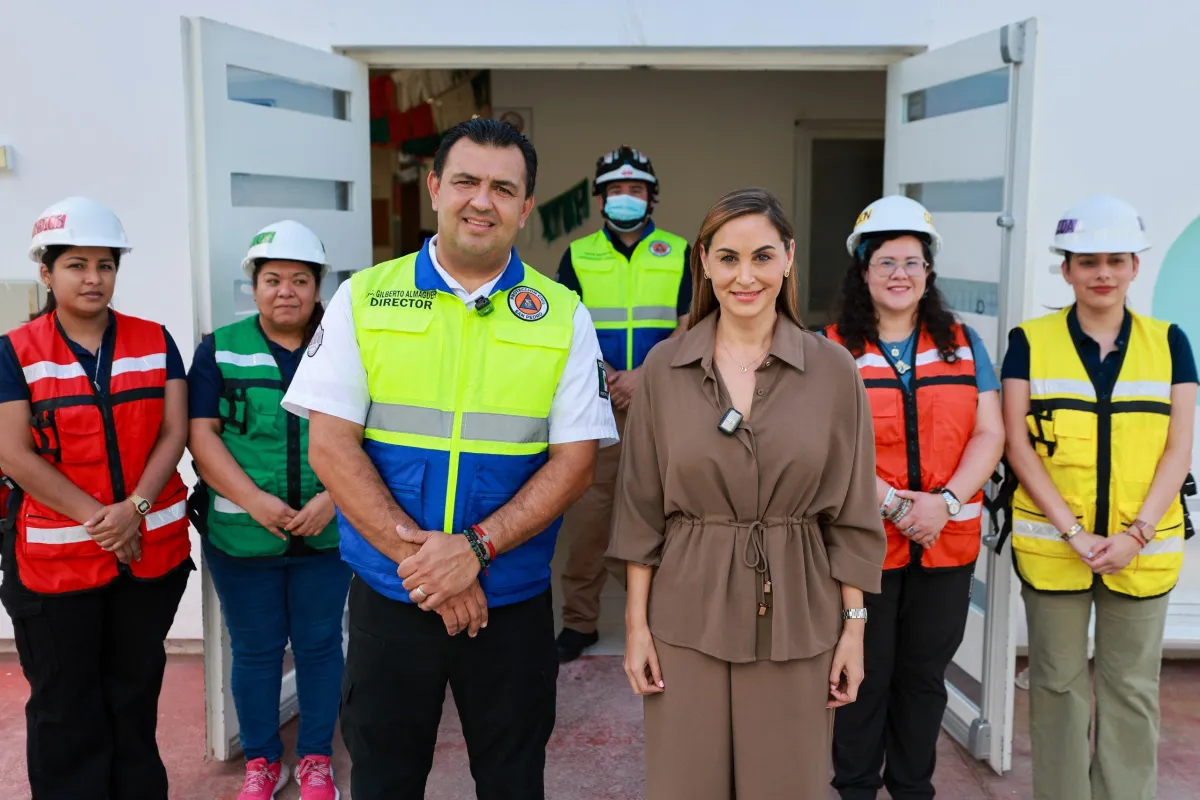 Participa San Pedro en el Simulacro Nacional 2025