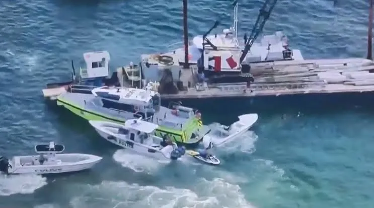 Choque entre velero y barcaza en Miami deja a dos niños muertos