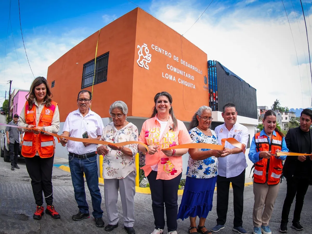Refuerzan tejido social con renovado centro comunitario en Monterrey
