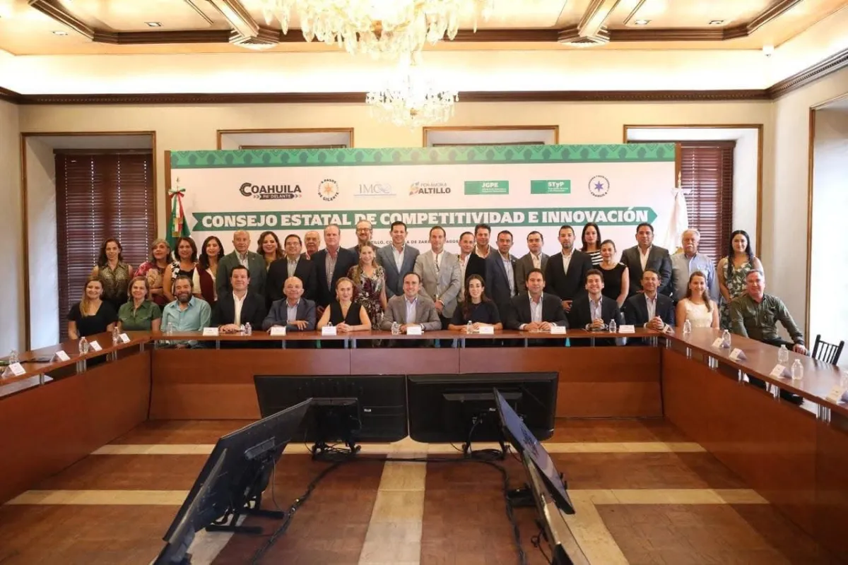 Instalan Consejo Estatal de Competitividad e Innovación en Coahuila