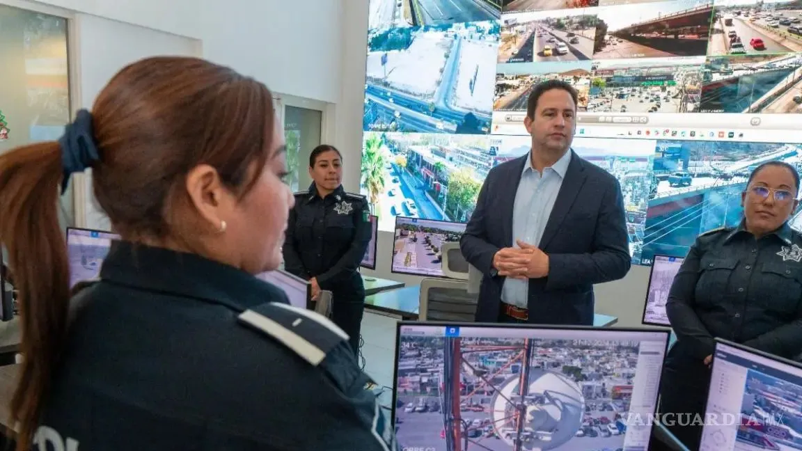 Mejoran con Tecnología y Coordinación Seguridad en Saltillo