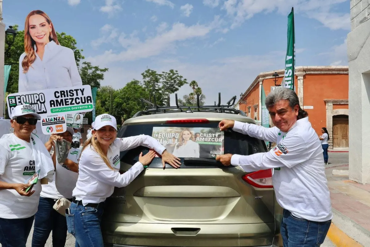 Cristy Amezcua enfoca campaña en seguridad, turismo y servicios en la Región Desierto