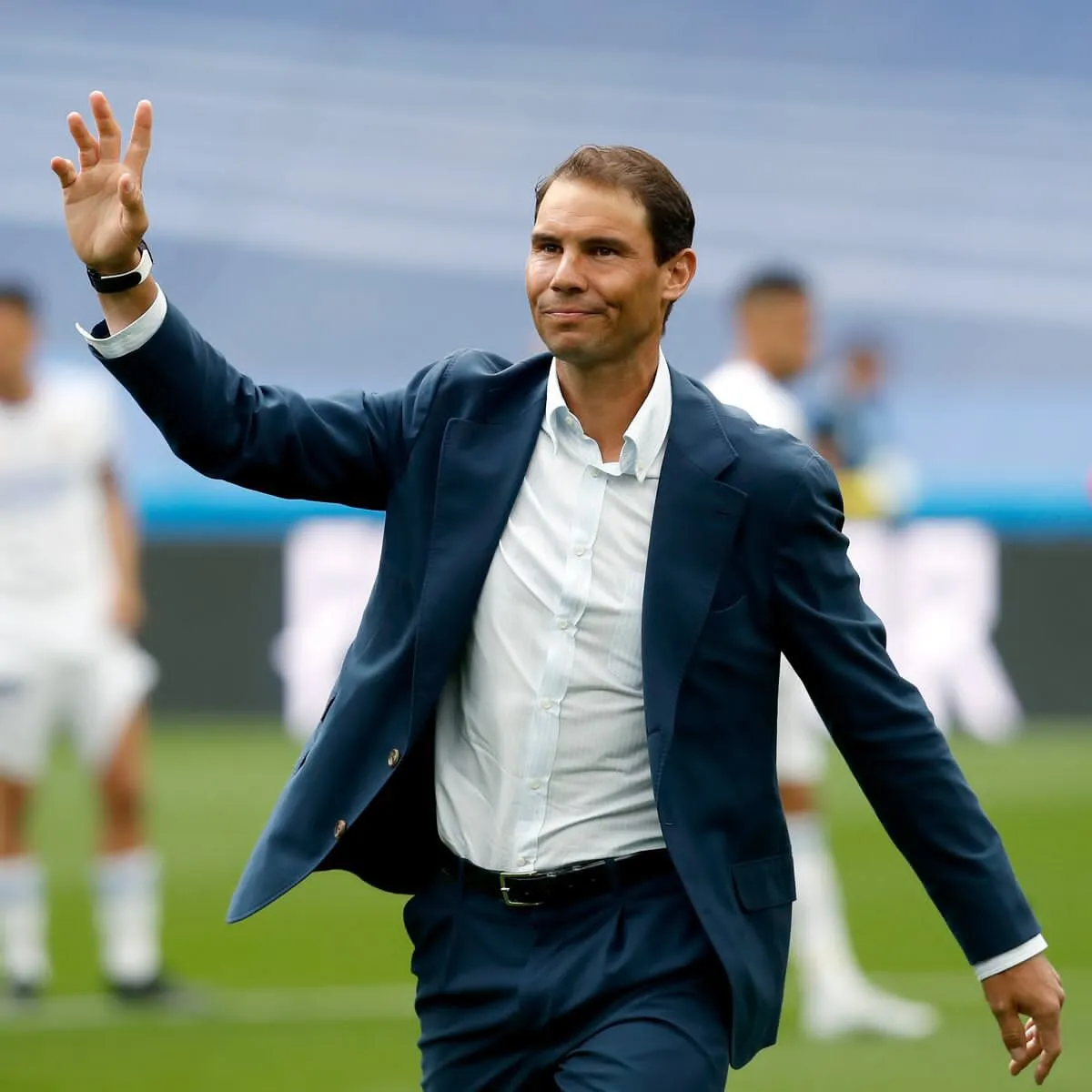 Rafa Nadal reconoce que le ilusiona presidir al Real Madrid en el futuro