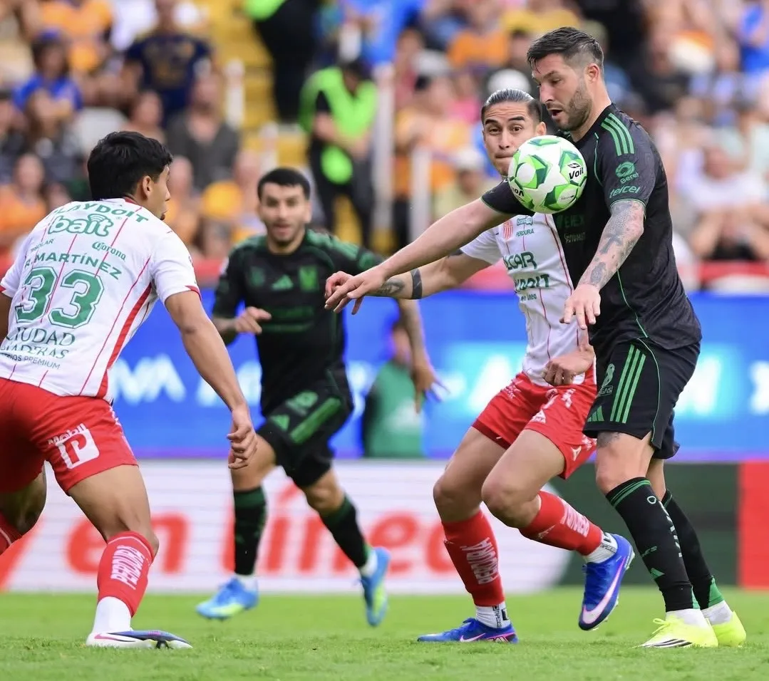 Ángel Correa evita la derrota de Tigres en su visita a Necaxa durante la jornada 15