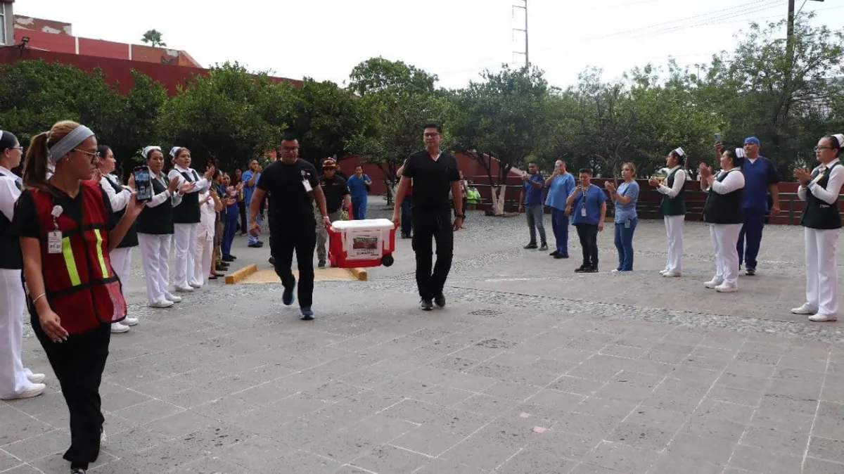 IMSS Nuevo León alcanza cifra histórica de trasplantes gracias a donaciones altruistas