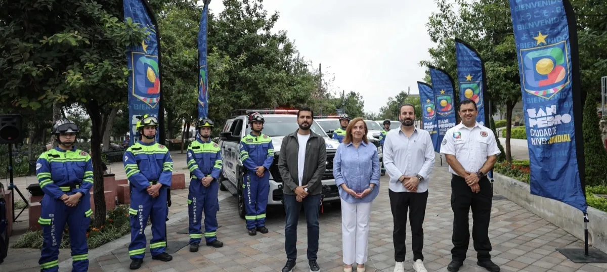 Refuerza San Pedro capacidad de respuesta con nuevas unidades y equipamiento para Protección Civil