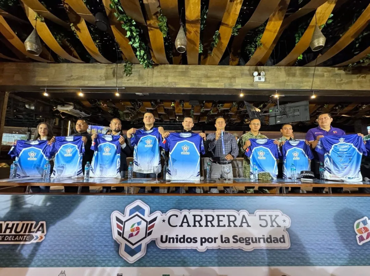 Presentan carrera 5K “Unidos por la Seguridad” en Saltillo