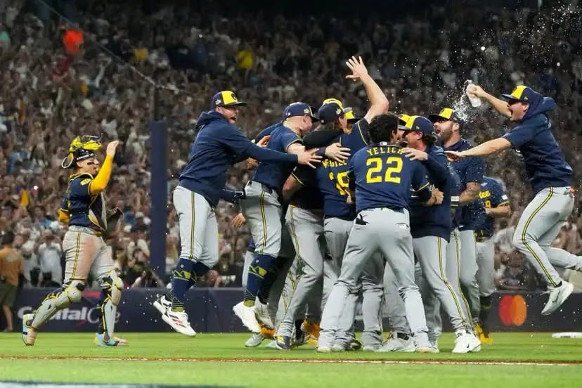¡Histórico! Cerveceros de Milwaukee conquistan su primera Serie Mundial