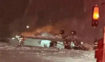 Avión privado con ocho personas se accidenta durante despegue en aeropuerto de Maine