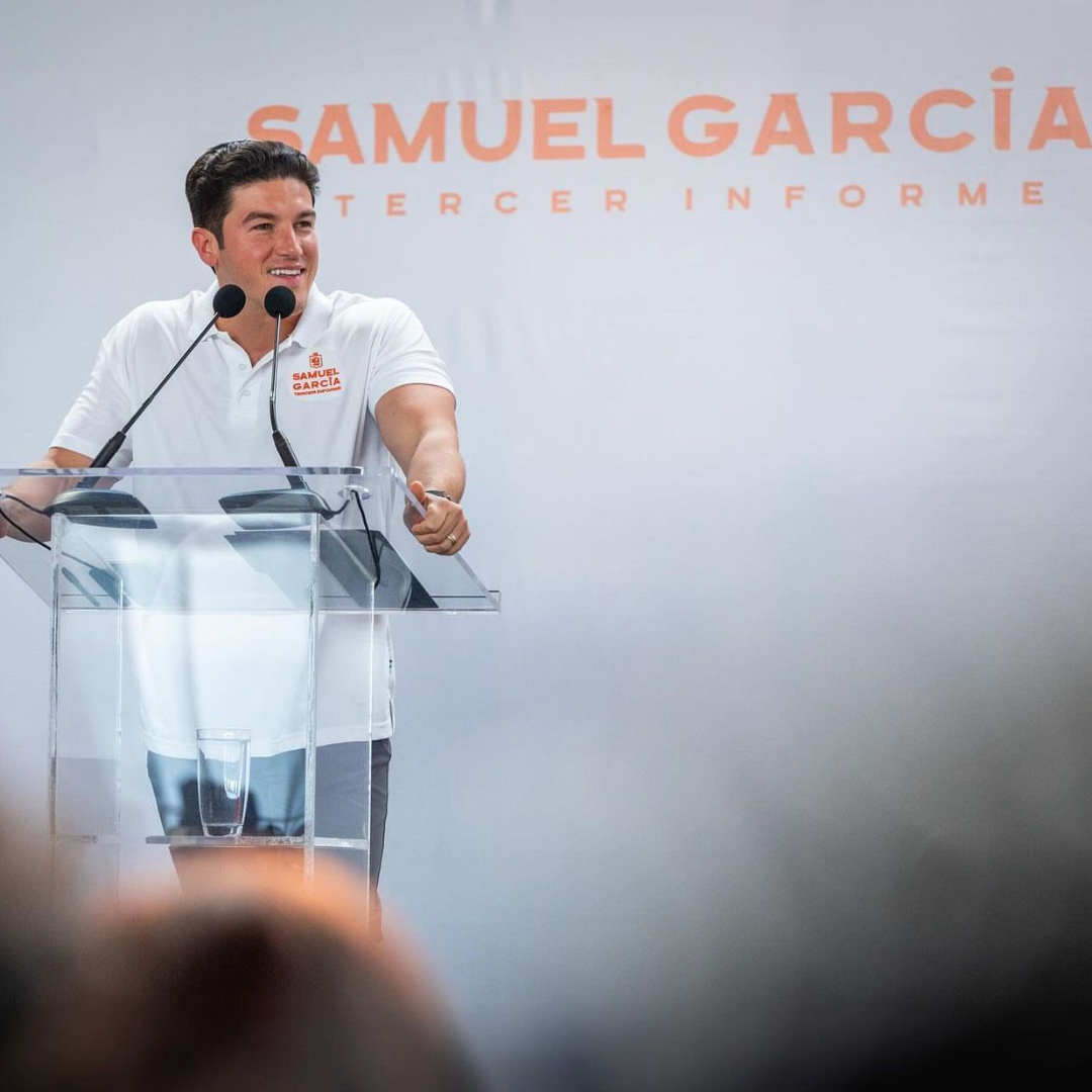 SAMUEL GARCÍA INICIA SU INFORME DE GOBIERNO FUERA DE LA ZONA METROPOLITANA
