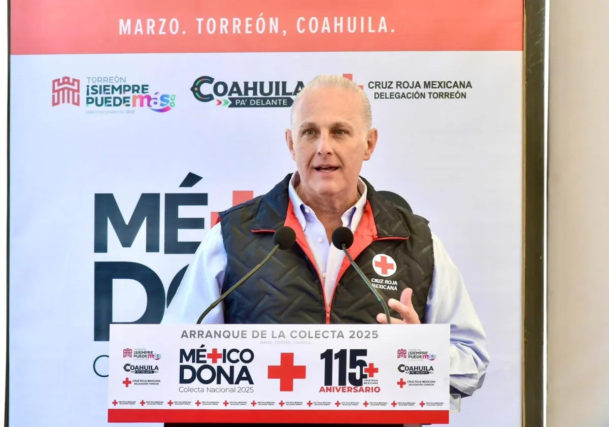 Arranca Colecta Anual 2025 "México Dona" de Cruz Roja en Torreón