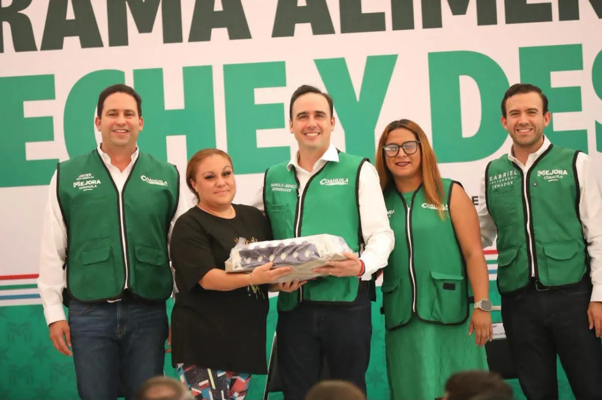 Llevan apoyos alimentarios a miles de familias de Coahuila