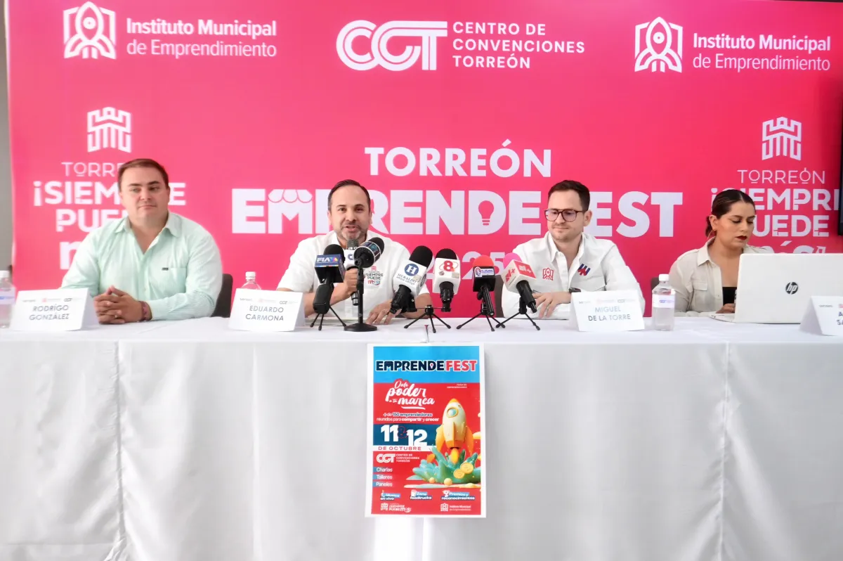 Torreón se prepara para su primer Emprende Fest con más de 150 marcas locales