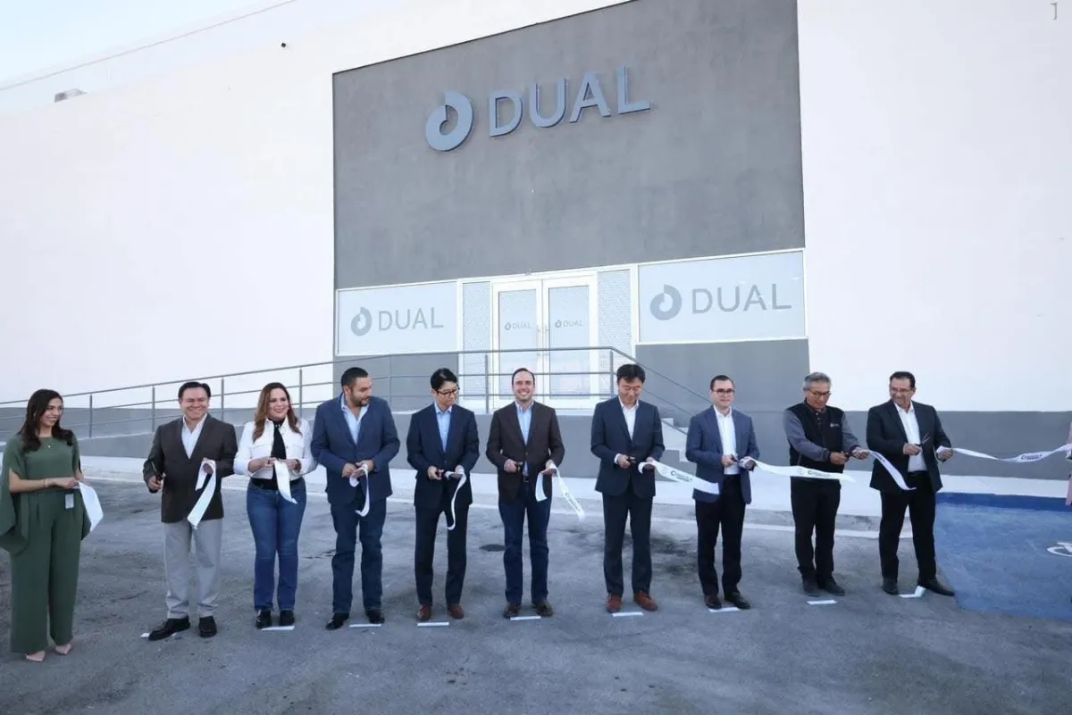 Siguen llegando nuevos empleos a Coahuila: Manolo Jiménez inaugura planta de Dual Borgstena en Monclova