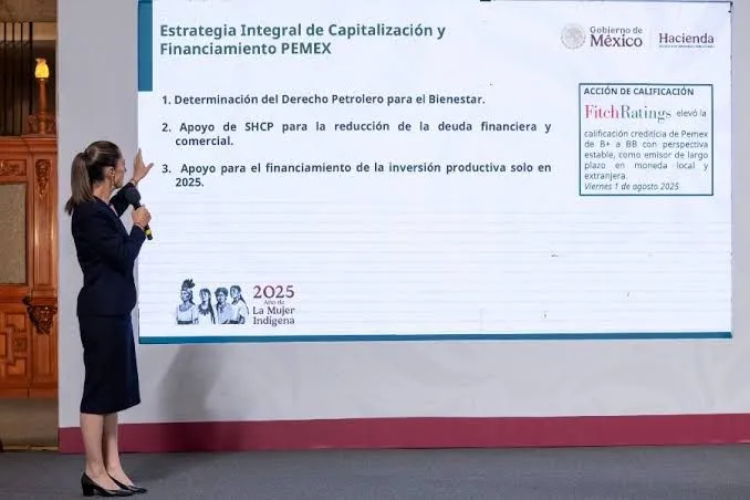 Sheinbaum proyecta un Pemex autosuficiente para 2027