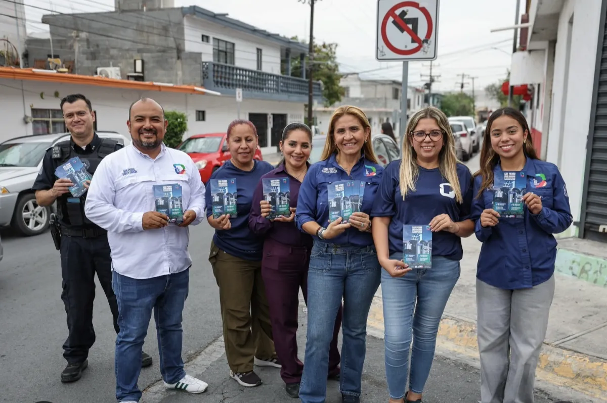 Fortalecen comunicación entre vecinos y cuerpos de seguridad en colonias de San Pedro