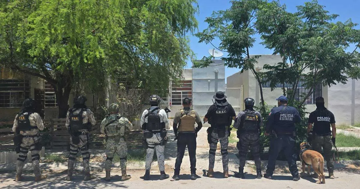 Aseguran 120 kilos de marihuana y metanfetamina tras cateo en Torreón