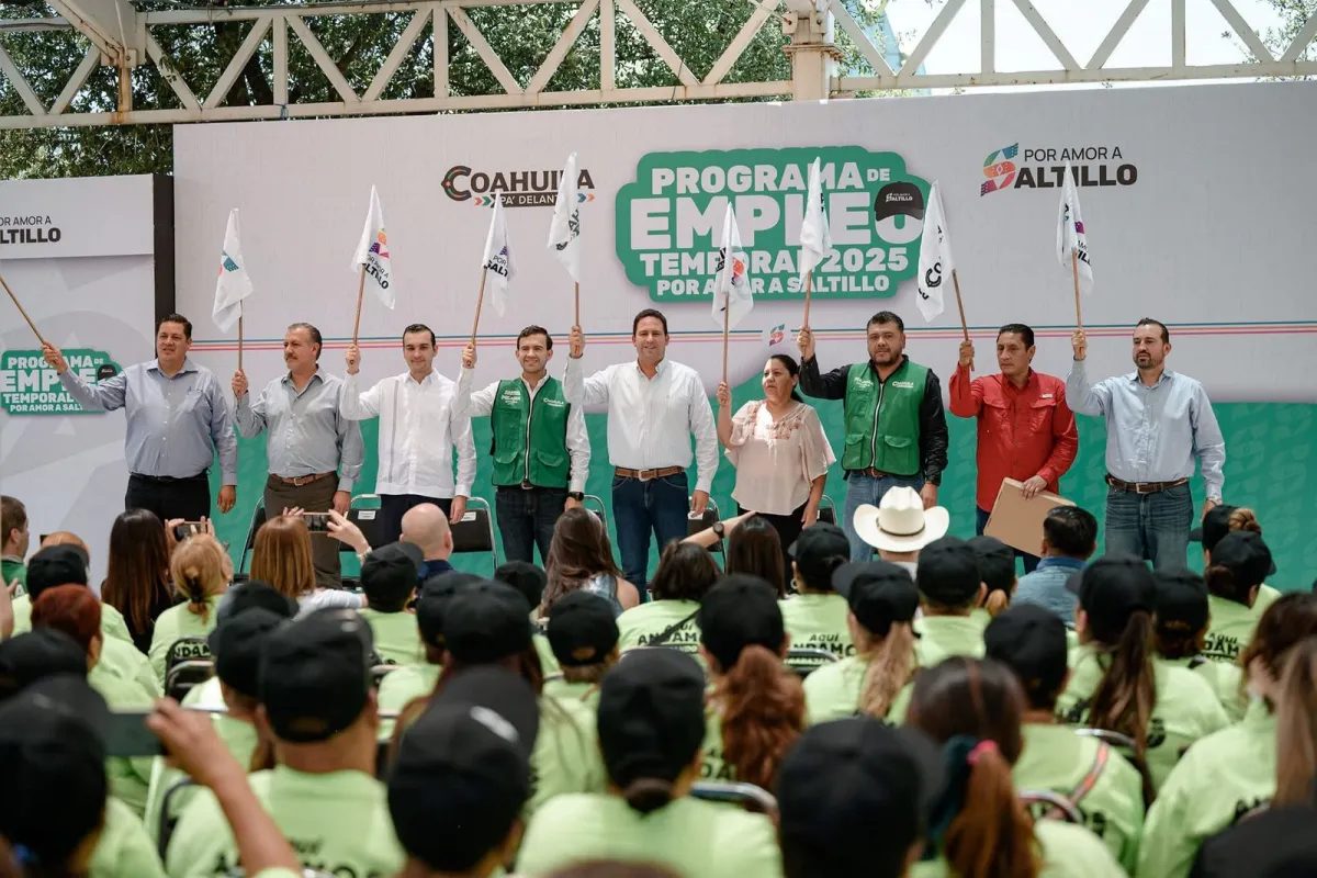 Arranca programa de Empleo Temporal 2025: Beneficiarán a más de 900 saltillenses