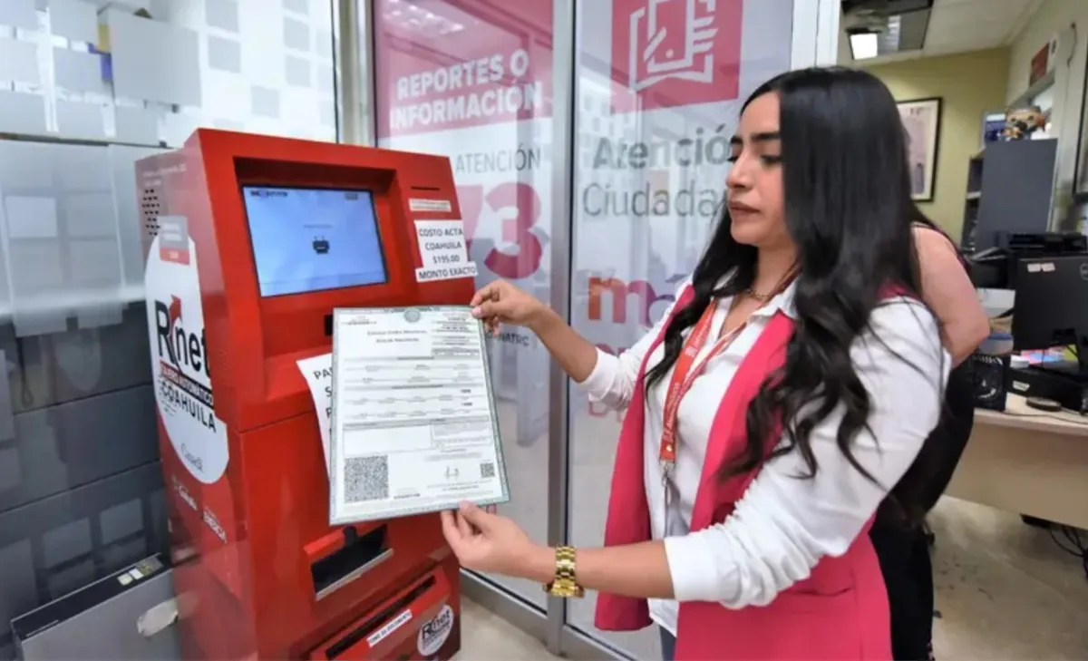 Torreón agiliza trámites: Módulo del Registro Civil en Presidencia expide 150 actas mensuales